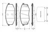 Комплект тормозных колодок, дисковый тормоз BOSCH 0986TB3113 (фото 1)
