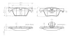 Комплект тормозных колодок, дисковый тормоз BOSCH 0986TB3144 (фото 1)