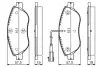Комплект тормозных колодок, дисковый тормоз BOSCH 0986TB3155 (фото 1)