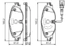 Комплект тормозных колодок, дисковый тормоз BOSCH 0986TB3166 (фото 1)
