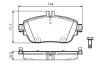Комплект тормозных колодок, дисковый тормоз BOSCH 0986TB3170 (фото 1)