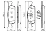 Комплект тормозных колодок, дисковый тормоз BOSCH 0986TB3172 (фото 1)