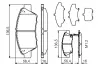Комплект тормозных колодок, дисковый тормоз BOSCH 0986TB3185 (фото 1)