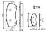 Комплект тормозных колодок, дисковый тормоз BOSCH 0986TB3193 (фото 1)