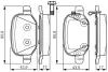 Комплект тормозных колодок, дисковый тормоз BOSCH 0986TB3216 (фото 1)