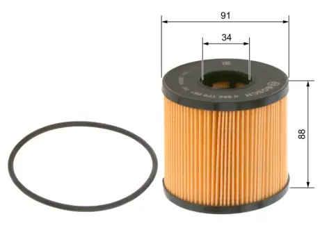 Фильтр масла BOSCH 0 986 TF0 061
