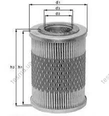 Oil filter, cartridge. Фильтр масляный, вставка BOSCH 1457429529 (фото 1)