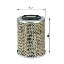 Air filter. Фильтр воздушный BOSCH 1457429817