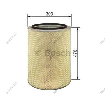 air filter, primary. фильтр воздушный, основной BOSCH 1457429899 - фото 1