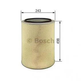 Air filter, primary. Фильтр воздушный, основной BOSCH 1457429975