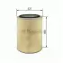 Air filter, primary. Фильтр воздушный, основной BOSCH 1457433901 (фото 1)