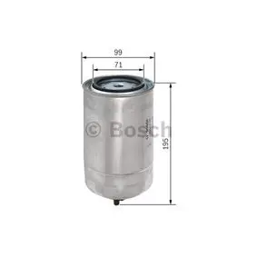 Паливний фільтр BOSCH 1457434402
