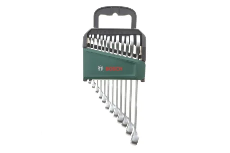 Набір ключів ріжково-накидних 6-19 мм 12 од. BOSCH 1 600 A02 Z9D