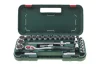 Набір наскрізних торцевих головок з тріскачкою 1/2" 25 од. BOSCH 1 600 A02 Z9F (фото 1)