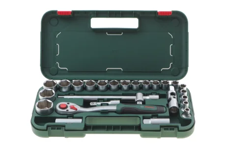 Набір наскрізних торцевих головок з тріскачкою 1/2" 25 од. BOSCH 1 600 A02 Z9F