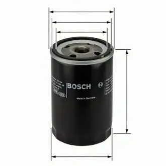Fuel filter Spin-on. Фильтр топливный накручивающийся BOSCH 1687434028
