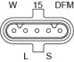 Генератор BOSCH 1986A01034 (фото 4)