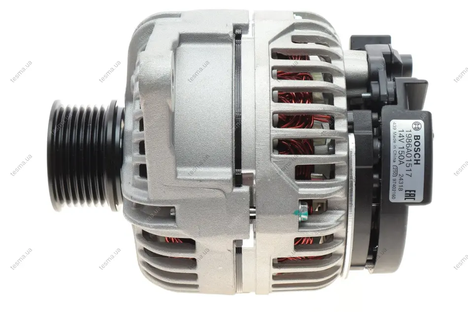 Генератор Fiat Ducato 2.3D 06- (14V/150A) BOSCH 1 986 A01 517 (фото 1)