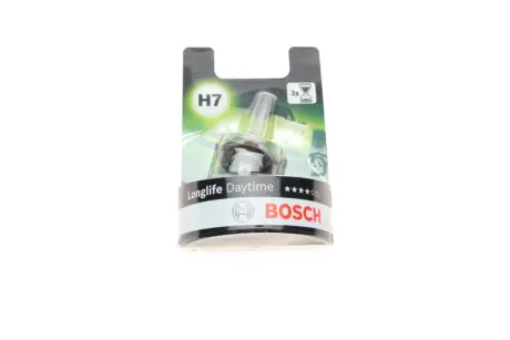 Лампа накаливания H7 12V 55W PX26d daytime (blister) (пр-во Bosch) BOSCH 1987301057