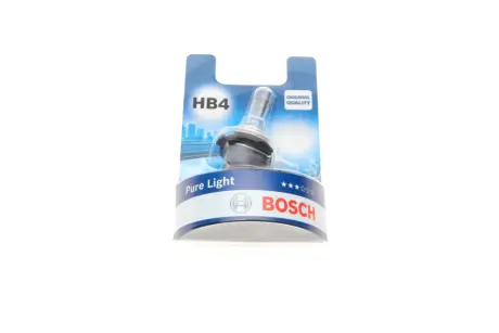 Лампа розжарювання HB4 12V 51W P22d (вир-во Bosch) BOSCH 1 987 301 063