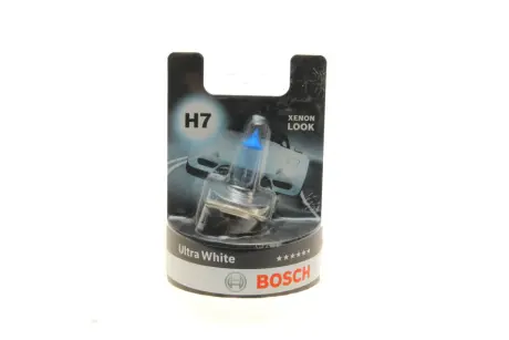 Лампа (упаковка-блістер 1шт) H7 12В 55Вт PX26D Ultra White 4200K BOSCH 1987301153
