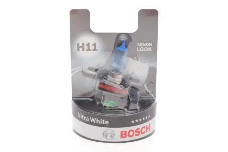 Автолампа H11 12V 55W PGJ19-2 Ultra White (BL/1шт) BOSCH 1 987 301 154