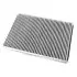 Cabin air filter, charcoal. Фильтр воздушный салона, угольный BOSCH 1987431337 (фото 1)