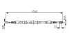 Трос гальмiвний BOSCH 1987477305 (фото 1)