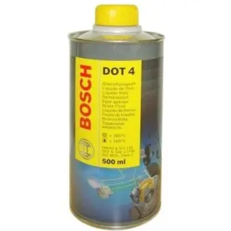 Жидкость тормозная DOT4, 0.5L BOSCH 1987479004