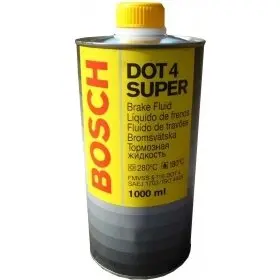 Жидкость тормозная DOT4 SUPER, 1L BOSCH 1987479021