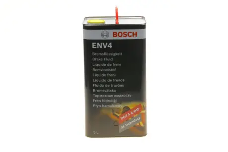 Гальмівна рідина DOT4 (5L) (ENV4) BOSCH 1 987 479 203