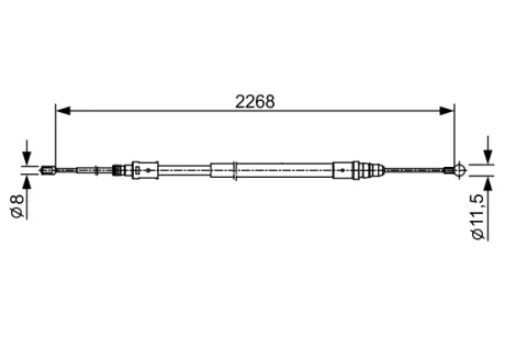 Автозапчасть BOSCH 1987482409