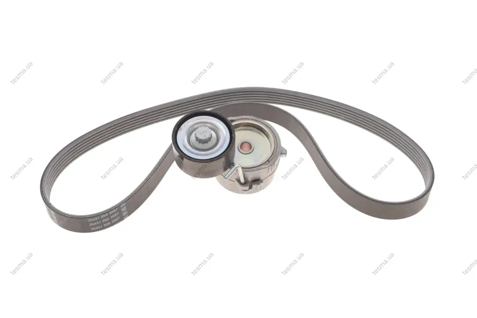 Комплект ременя генератора Citroen Berlingo/Peugeot Partner 1.2 THP 16- (6PK1045) BOSCH 1987600727 (фото 1)