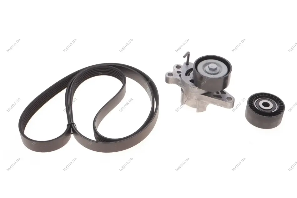 Комплект ременя генератора Citroen Berlingo/Peugeot Partner 1.4 96-11 (6PK1565) BOSCH 1987600731 (фото 1)