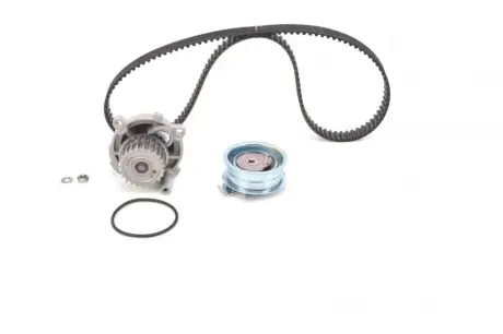 Water pump and timing belt kit. Комплект водяної помпи та ременя ГРМ BOSCH 1987946921