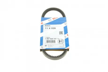 Клиновий ремінь 11X528 BOSCH 1987948143