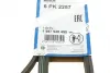 Доріжковий ремінь 6PK2257 BOSCH 1987948495 (фото 7)