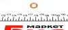 Шайба під форсунку MB Vario (7x15.1x1.5mm) BOSCH 2430105049 (фото 2)