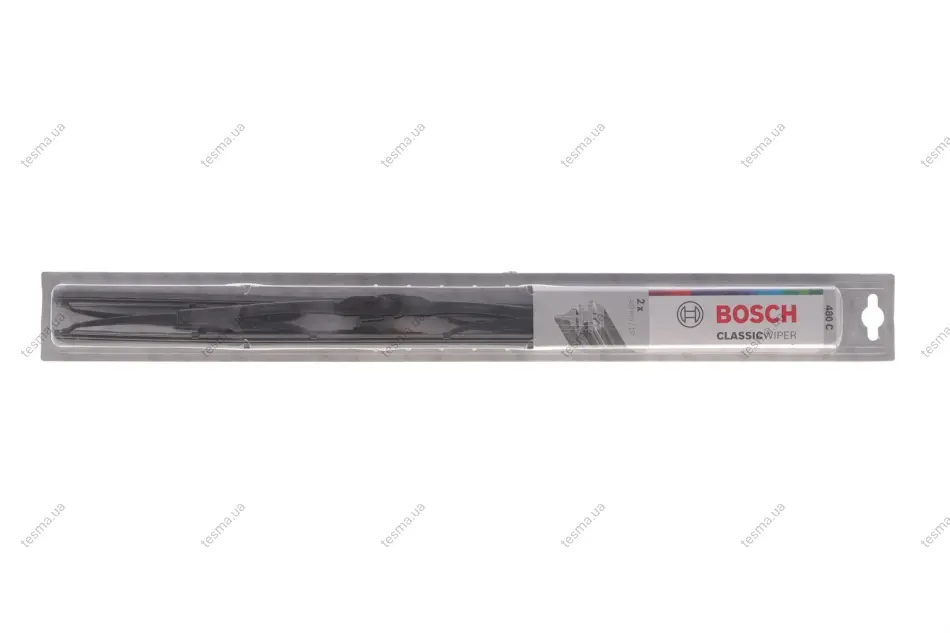 Щітки склоочисника (480/480mm) Opel Frontera/Kadett/Ford Fiesta/Daewoo Lanos 79- BOSCH 3397005030 (фото 1)