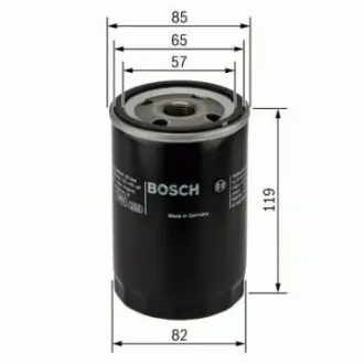 Oil filter, Spin-On. Фильтр масляный, накручиваемый BOSCH 986452000