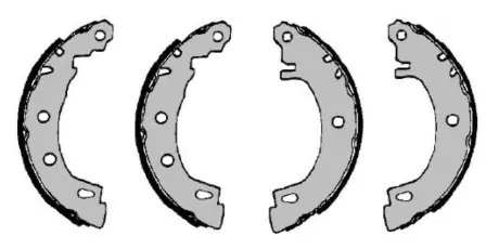 Комплект тормозных колодок BOSCH F026004550