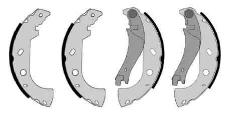 Комплект тормозных колодок BOSCH F026004559