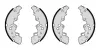 Комплект тормозных колодок BOSCH F026008015 (фото 1)