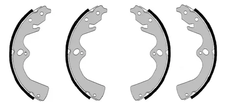 Комплект тормозных колодок BOSCH F026008019