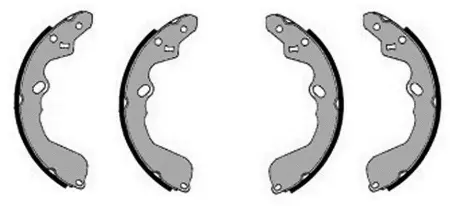 Комплект тормозных колодок BOSCH F026008028