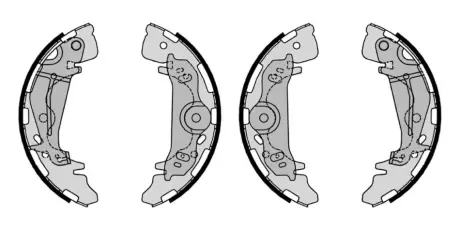 Комплект тормозных колодок BOSCH F026008029