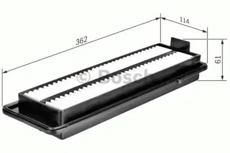 Фильтр воздушный. Фільтр повітряний. Air filter BOSCH F026400232