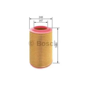 Air filter, primary. Фильтр воздушный, основной BOSCH F026400237