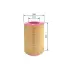 Air filter, primary. Фильтр воздушный, основной BOSCH F026400538 (фото 1)