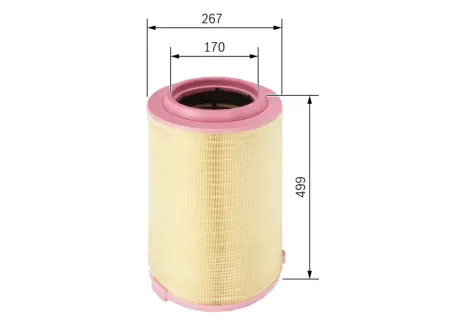 Повітряний фільтр BOSCH F026400641